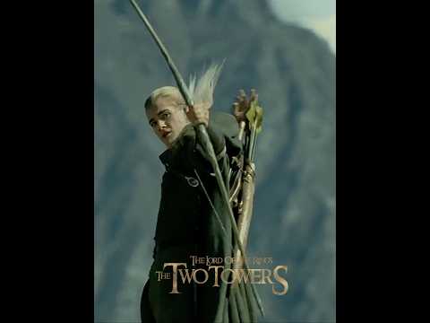 Legolas is in the air  - LORD OF THE RINGS  #twotowers #shorts