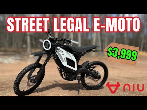 I Got A Street Legal 72V Electric Dirt Bike - NIU XQi3