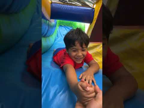 Dad helps son get up slide #shorts