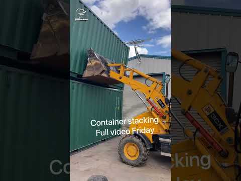 JCB 3CX Stacking shipping Container