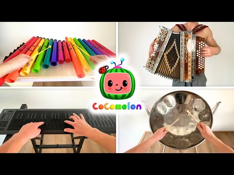 Cocomelon theme on a lot of different instruments!