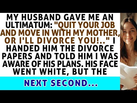 My Husband Gave Me An Ultimatum   'Quit Your Job And Move In With My Mother, Or I'll Divorce You