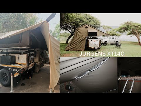 We have upgraded our camping rig // Jurgens XT140 🤩