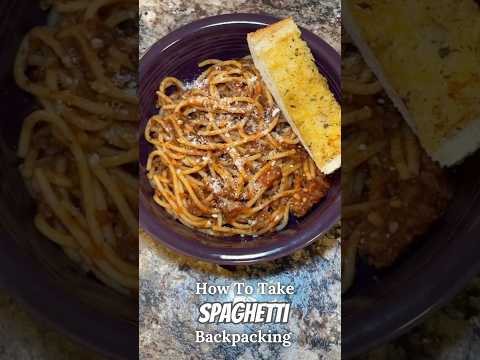 How to Take Spaghetti Backpacking