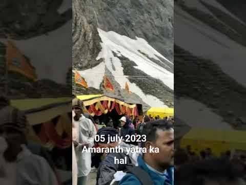 amarnath yatra ka bura hal 05 July 2023  bina darshan ke laute  yatri #travel #amaranth yatra