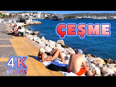 Beautiful Day in Cesme Part 1/3 Izmir Turkiye 4K