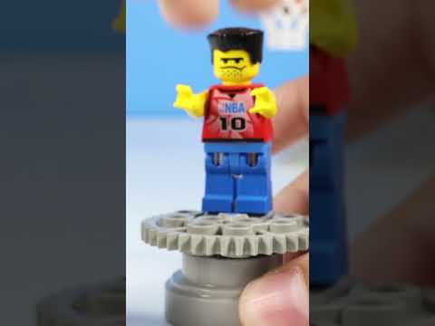 WEIRD LEGO BASKETBALL Minifigures | AI WAR Day 21