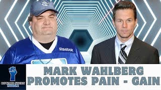 Mark Wahlberg promotes Pain - Gain