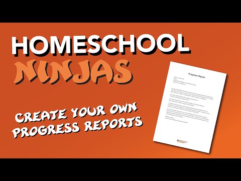 Homeschool Progress Report