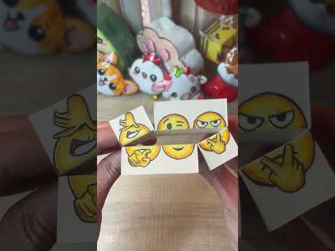 Diy Cute emojis 😠😉 #art #diy #crafts #papercraft #thingstodo #cute #cutecraft