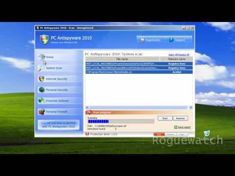 How PC Antispyware 2010 Infects Your Computer