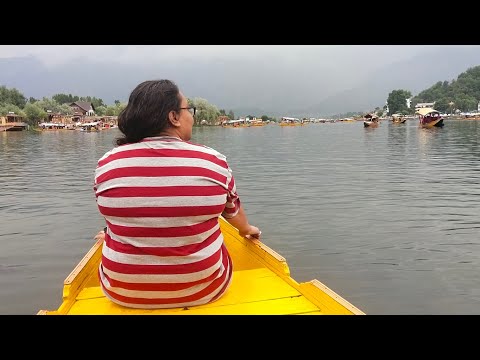 Monsoon me Shikara ride at Dal lake || Ladakh Tour || Harsha panchal || #2022 #dallake