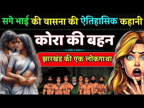 सगे भाई ने करनी चाही बहन से विवाह - कोरा और उसकी बहन की कहानी The Folklore of Santhal Pragna Story