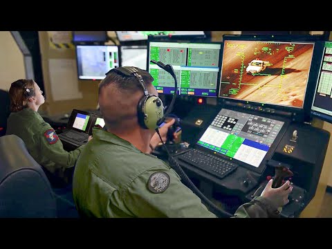 Inside US Restricted Control Station Piloting Most Feared Battle Drone Ever Built