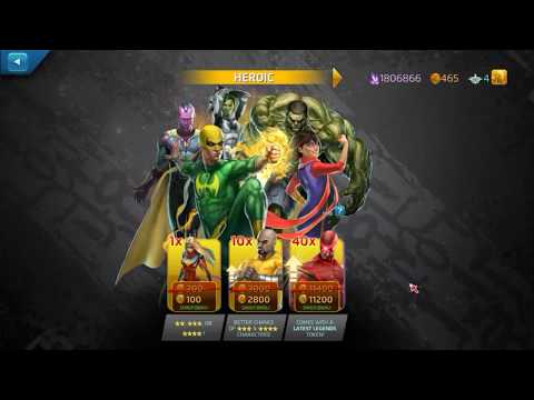 Marvel Puzzle Quest so called "better chance of 3 and 4"