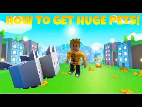 HOW TO GET HUGE PETS IN PET SIM X!