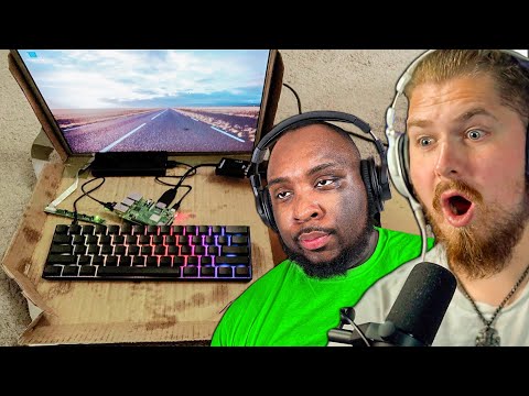 Reacting to YOUR cursed gaming setups!!!