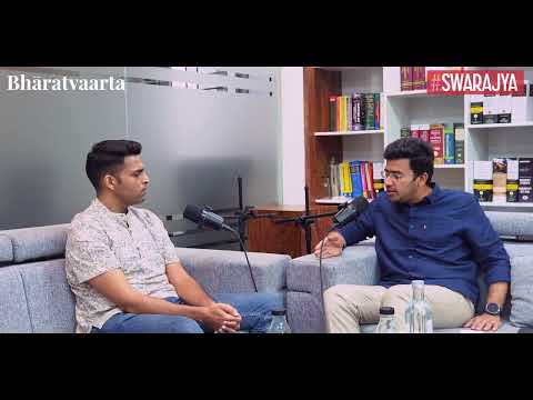 Trailer 01: BJP MP Tejasvi Surya In Conversation With Swarajya x @Bharatvaarta l Roshan Cariappa