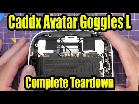 Caddx Avatar HD Goggles L - Teardown & Technical Deep Dive