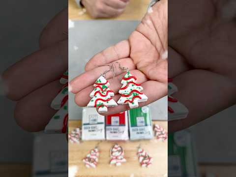 DIY Holiday Clay Snack Minis 🎄✨ #diy #crafting #christmasgifts #christmas #clay