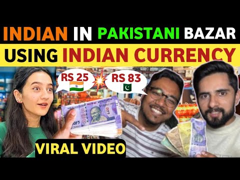 INDIAN 🇮🇳 IN LAHORE PAKISTAN 🇵🇰 USING INDIAN CURRENCY | PAK PUBLIC REACTION ON IND VS PAK MATCH