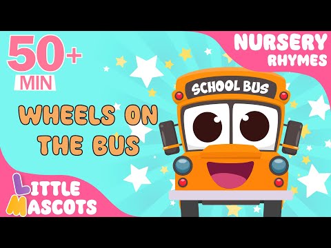 Beep Beep!! Wheels on The Bus 🚌| Compilation For Kids | Little Mascots Nursery Rhymes & Kids Songs