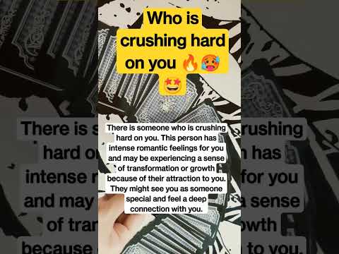 Who is crushing hard on you 🥵 #crush #crushtarotreading #love #tarot #shortsviral