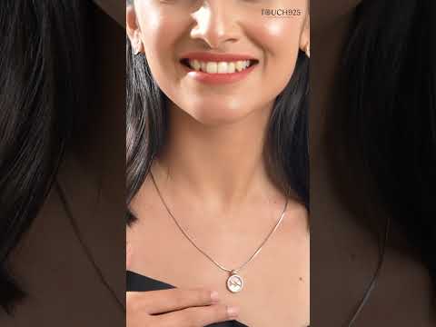 925 Pure Silver Pendant Sets New Design | Pendant Set With Earrings with Price | Under 999| Touch925