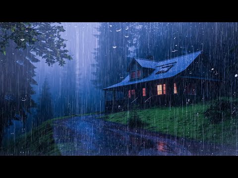 Perfect Rain Sounds For Sleeping And Relaxing - Rain And Thunder Sounds For Deep Sleep, STUDY, ASMR