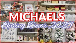 MICHAELS SPRING DECOR 2025 SHOP WITH ME HOME DECOR SHOPPING