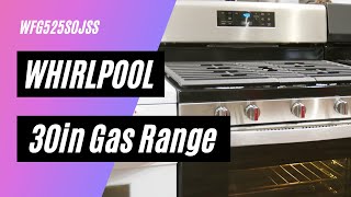 Whirlpool 30in Freestanding Gas Range WFG525S0JS