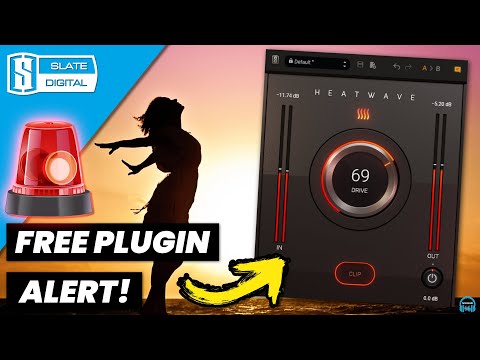 FREE PLUGIN ALERT 🚨 Slate Digital HEATWAVE Saturation Plugin