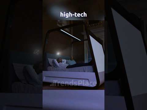 This is the smartest bed in the world! #cooltech #smartbed #techlover #smartgadgets