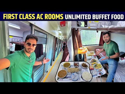 First ac rooms in 12441 Bilaspur New delhi Rajdhani Express || Nagpur to delhi by Rajdhani