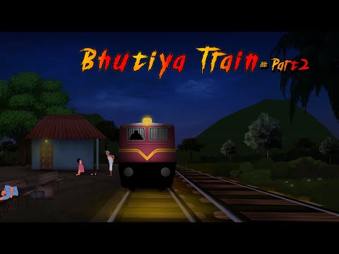 Bhutiya Train | Haunted Train | भूतिया ट्रेन | Horror Story Animation | Horror story hindi [Part2]