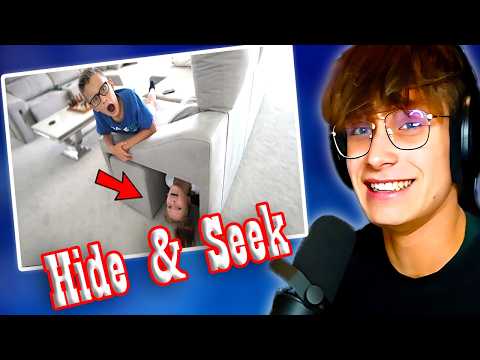 Reacting to SIS vs BRO's $1000 Hide and Seek Challenge!