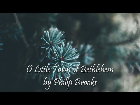 O Little Town of Bethlehem | Relaxing Piano Christmas Carol with Lyrics