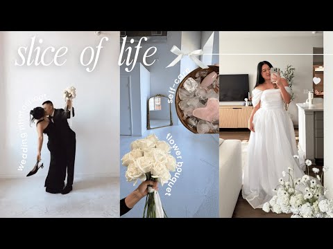 slice of life 💍 pre-wedding photoshoot, wedding updates, self-care, + yapping session (2025 bride!)