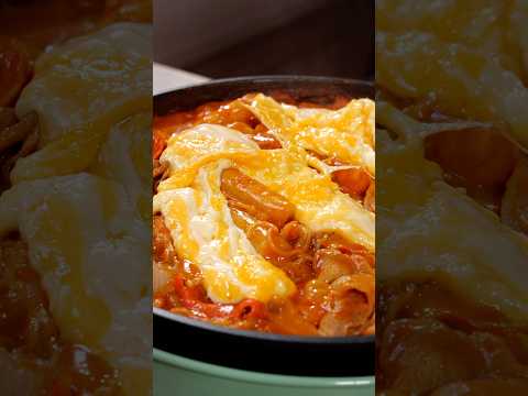 Rose tteok-bokki style #food