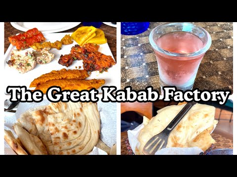 The Great Kabab Factory - Dhanmondi Dhaka #Signature Kabab Platter.