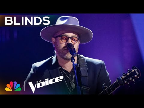 Adam David Snags The Spotlight Covering "Baby, I Love Your Way" | The Voice Blind Auditions | NBC