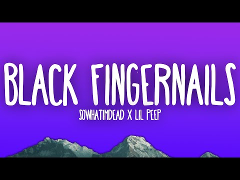 Lil Peep - Black Fingernails "I used to dream about a pink impala"