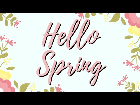 Ambient Spring Inspired Music / Hello Spring Soundscape / Calming and Spring-like Music