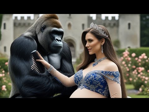 Gentle gorilla journey#viralshort #trendingshort #happy #gorilla #animallover#pregnentwomen