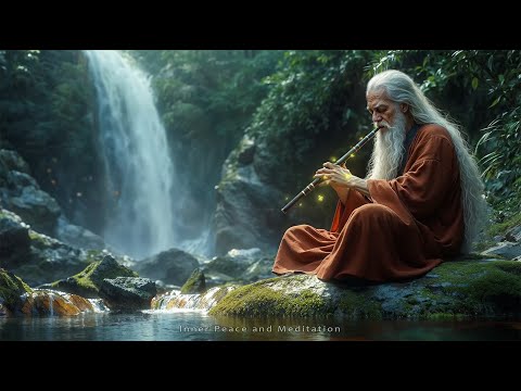 Tibetan Healing Flute To Relax The Brain And Sleep, Calm Your Mind To Sleep • 528Hz