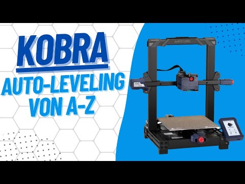 Anycubic Kobra, auto-leveling von A-Z, ist das Ergebnis ausreichend ? | Teil 1/2