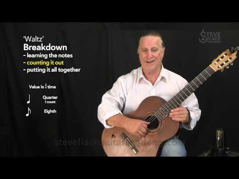 Complete Guitar  Lesson  "Waltz" (Trinity College Syllabus)