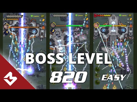 Boss Level 820 - Stormlight Phantom - 1945 Air Force Game