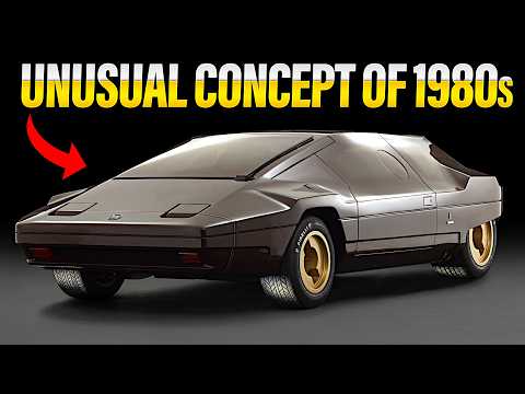 12 Most Unusual Concept Cars of the 1980s!