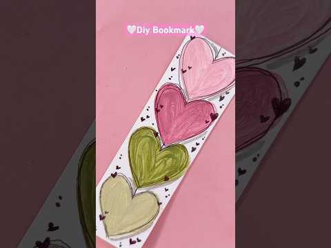 Diy Cute Bookmark🤍